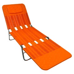 Midcentury Folding Deck Chair, Pool Patio Lounger by Kurz, Germany, 1970s