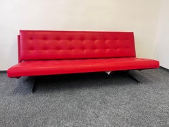 Midcentury Folding Design Sofa, Studio Couch - 1970 / Czechoslovakia