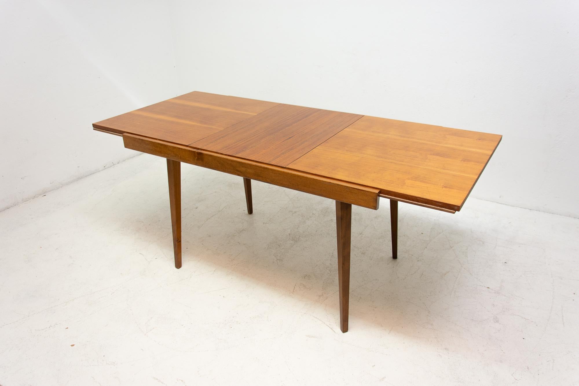 Midcentury Folding Dining Table by Frantisek Jirak for Tatra Nabytok, 1960s 1