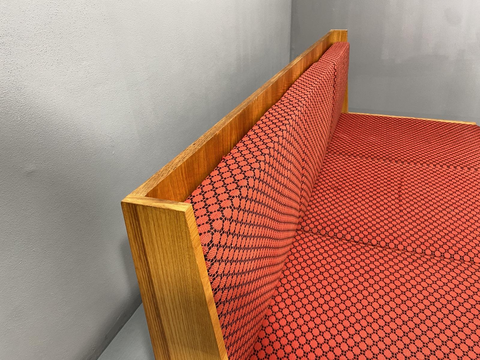 Midcentury Folding Sofabed by Drevotvar, 1970s, Czechoslovakia 4