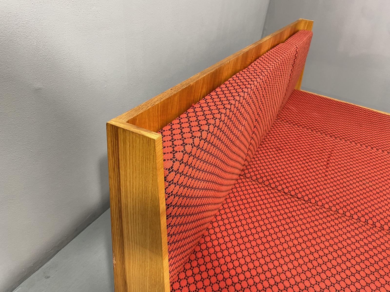 Midcentury Folding Sofabed by Drevotvar, 1970s, Czechoslovakia 3
