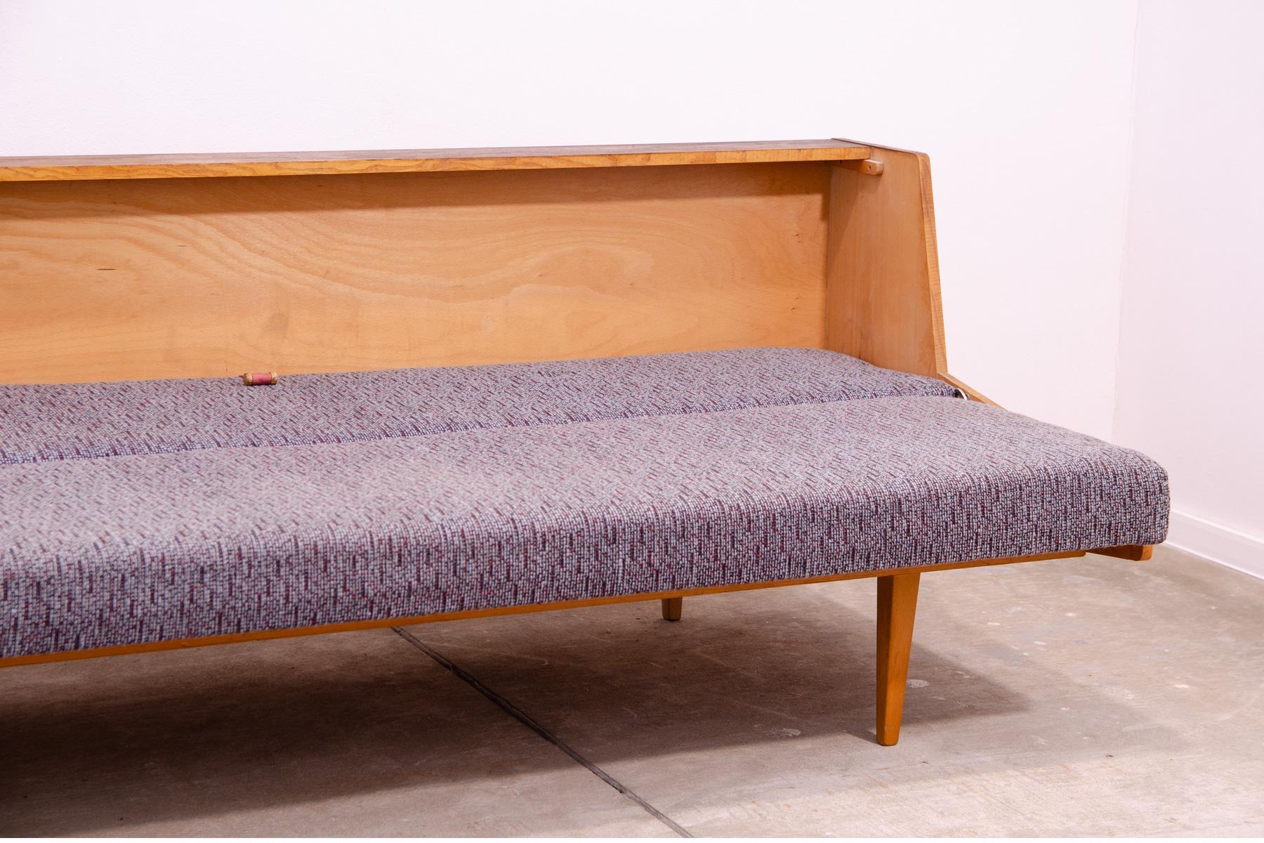 Midcentury Folding Sofabed by Tatra nabytok, 1970s, Czechoslovakia For Sale 10