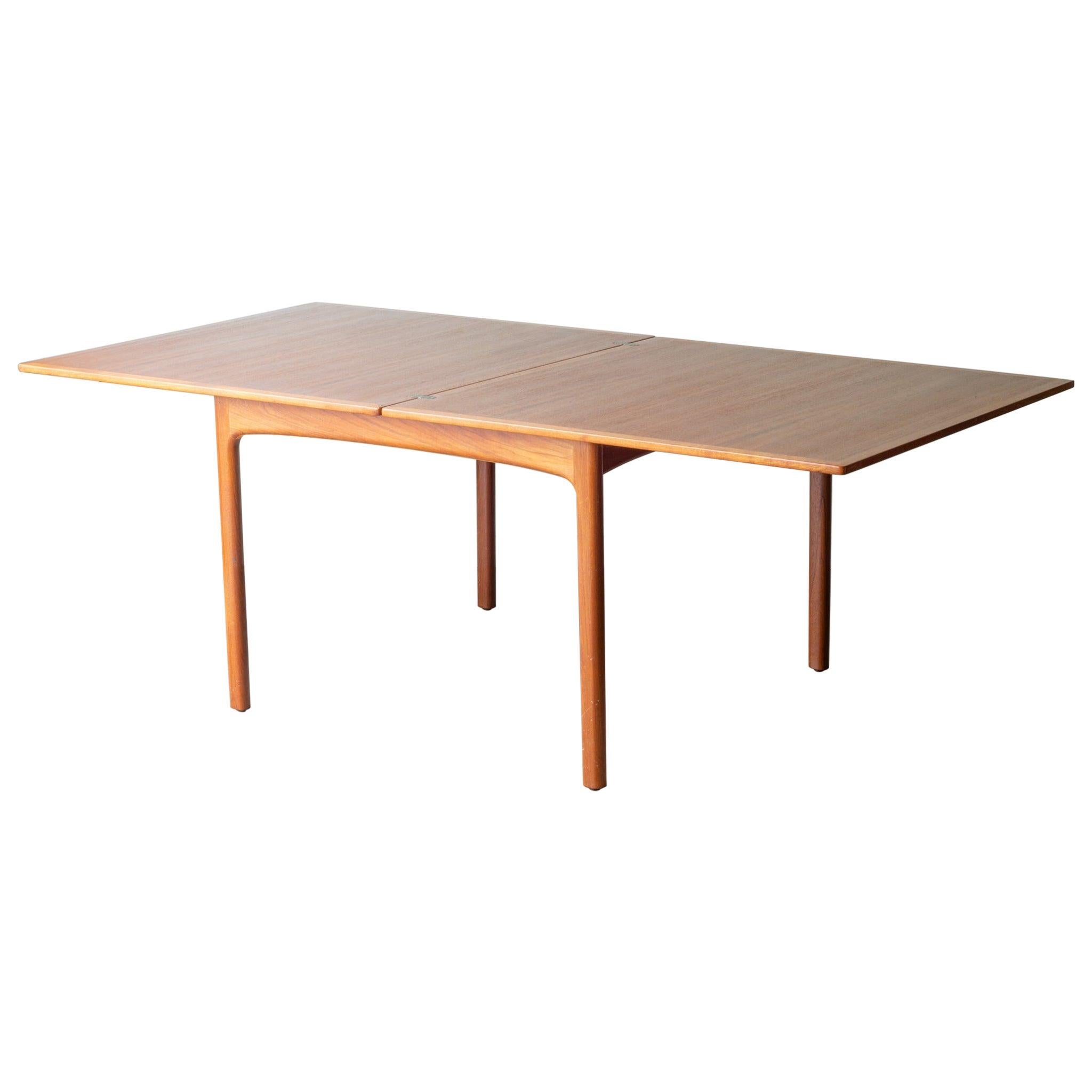 Midcentury Folke Olsen for DUX Flip Top Dining Table, circa 1960s