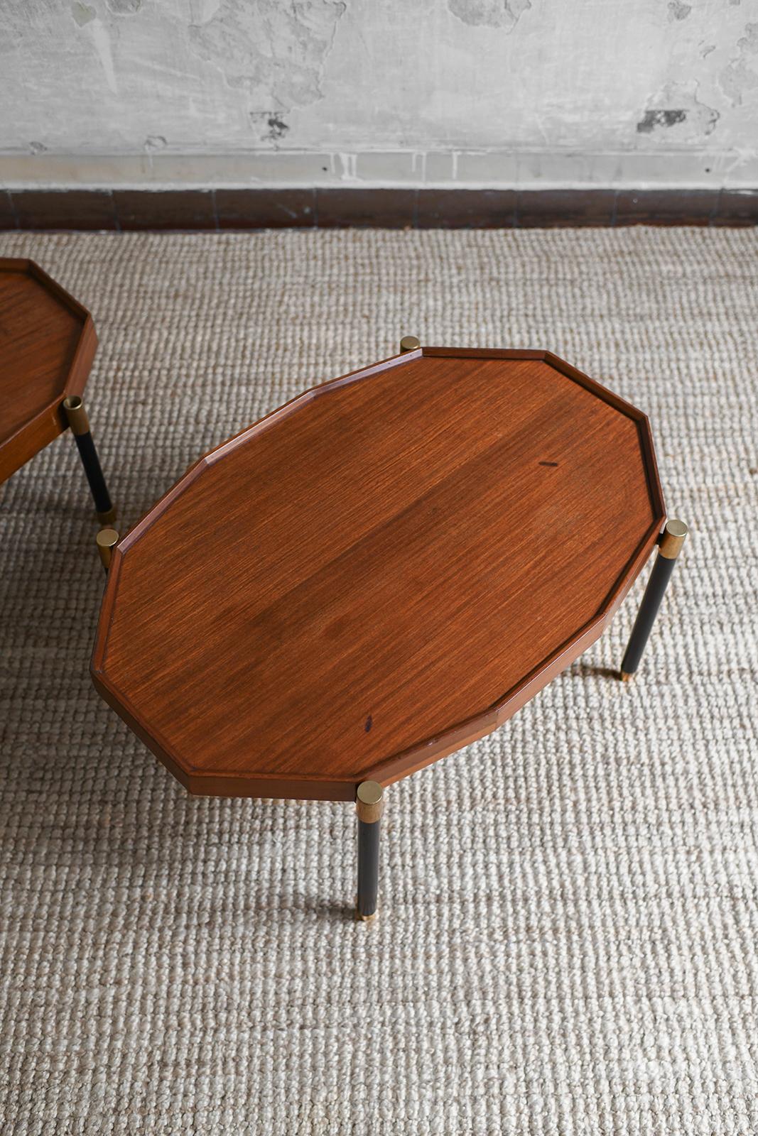 Carrito de bar porta-comida con bandeja extraíble de mediados de siglo, 1960 en venta 2