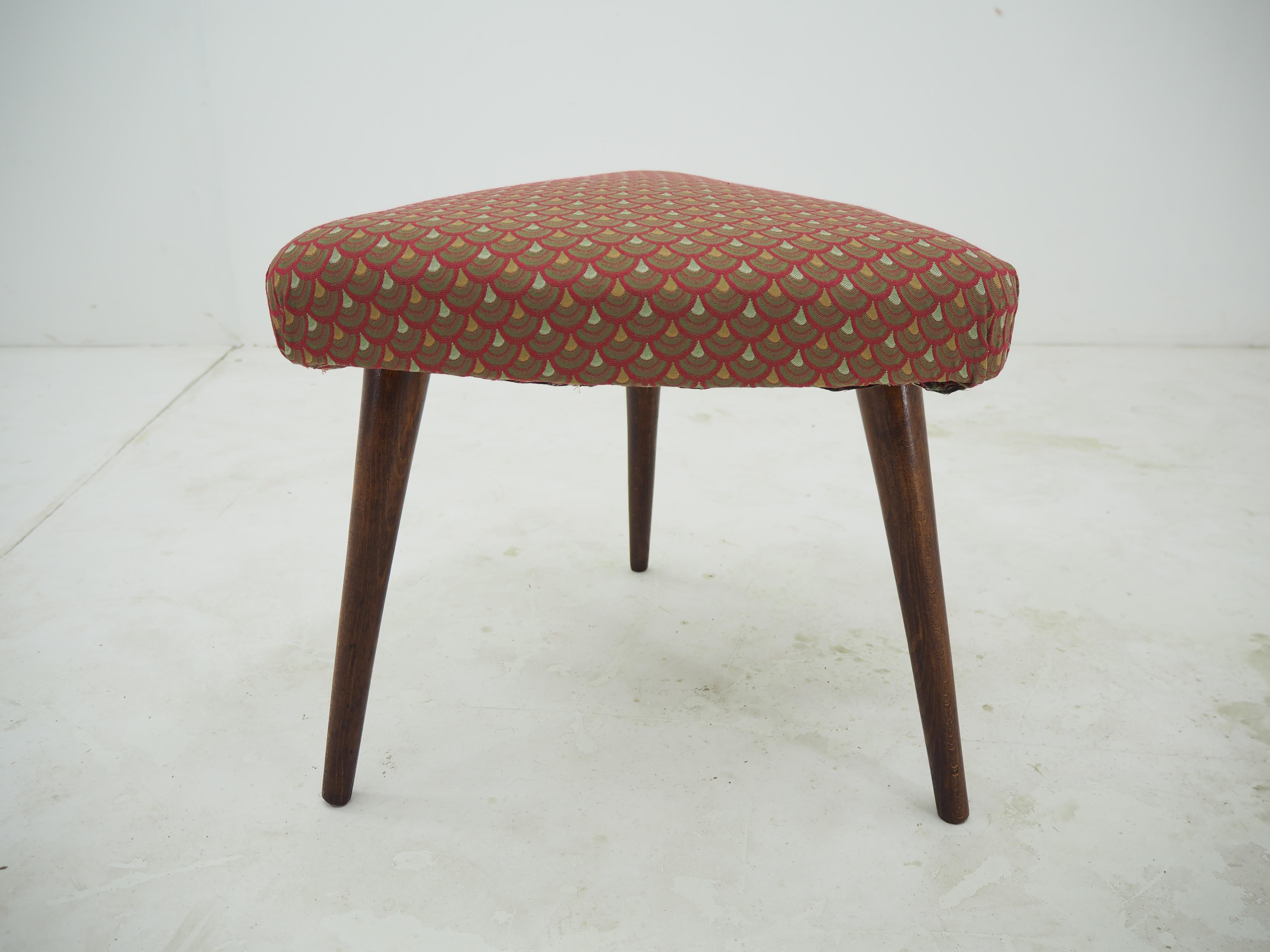 Midcentury Footstool, Europe, 1960s For Sale 3