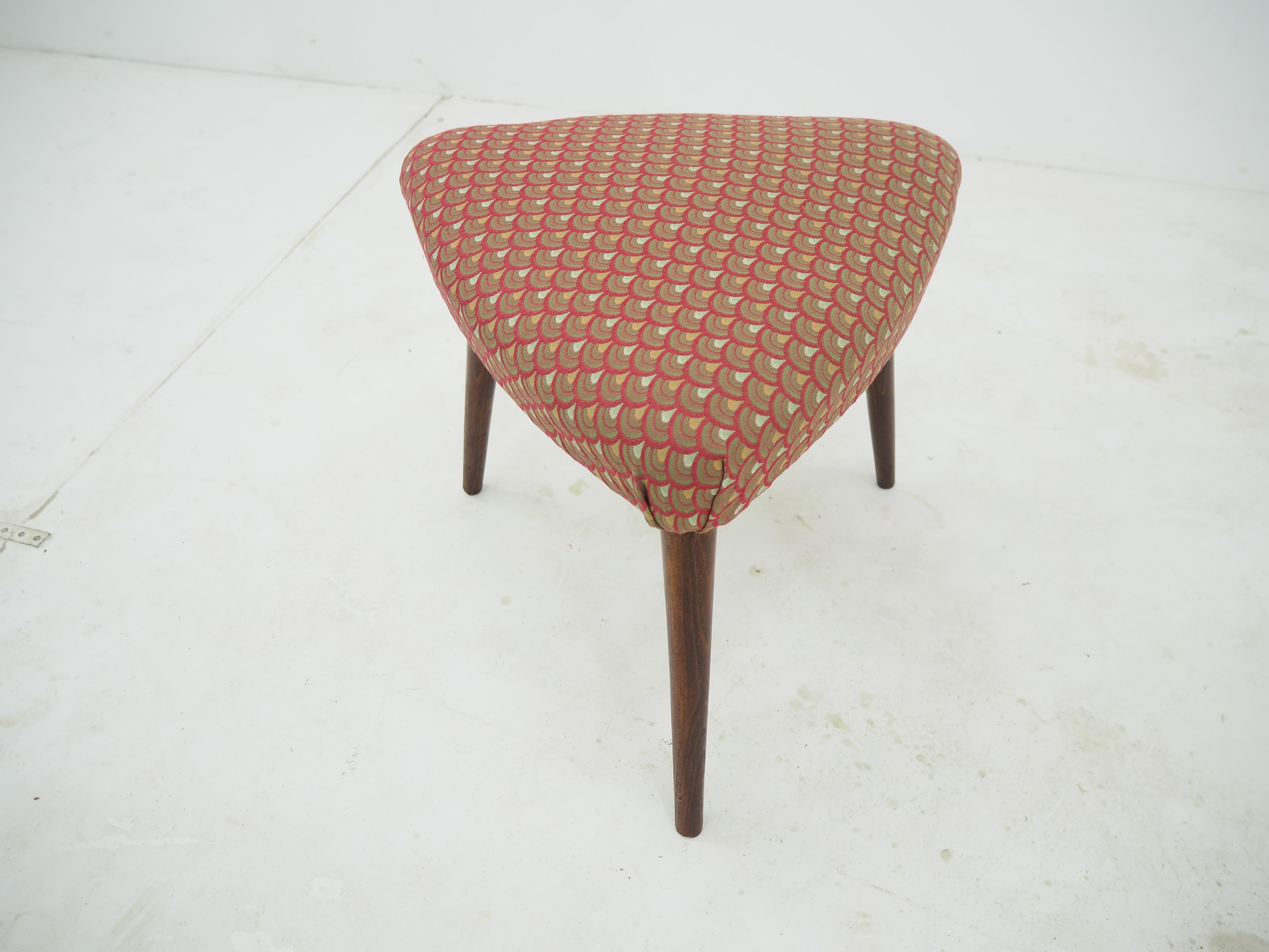 Midcentury Footstool, Europe, 1960s In Good Condition For Sale In Praha, CZ