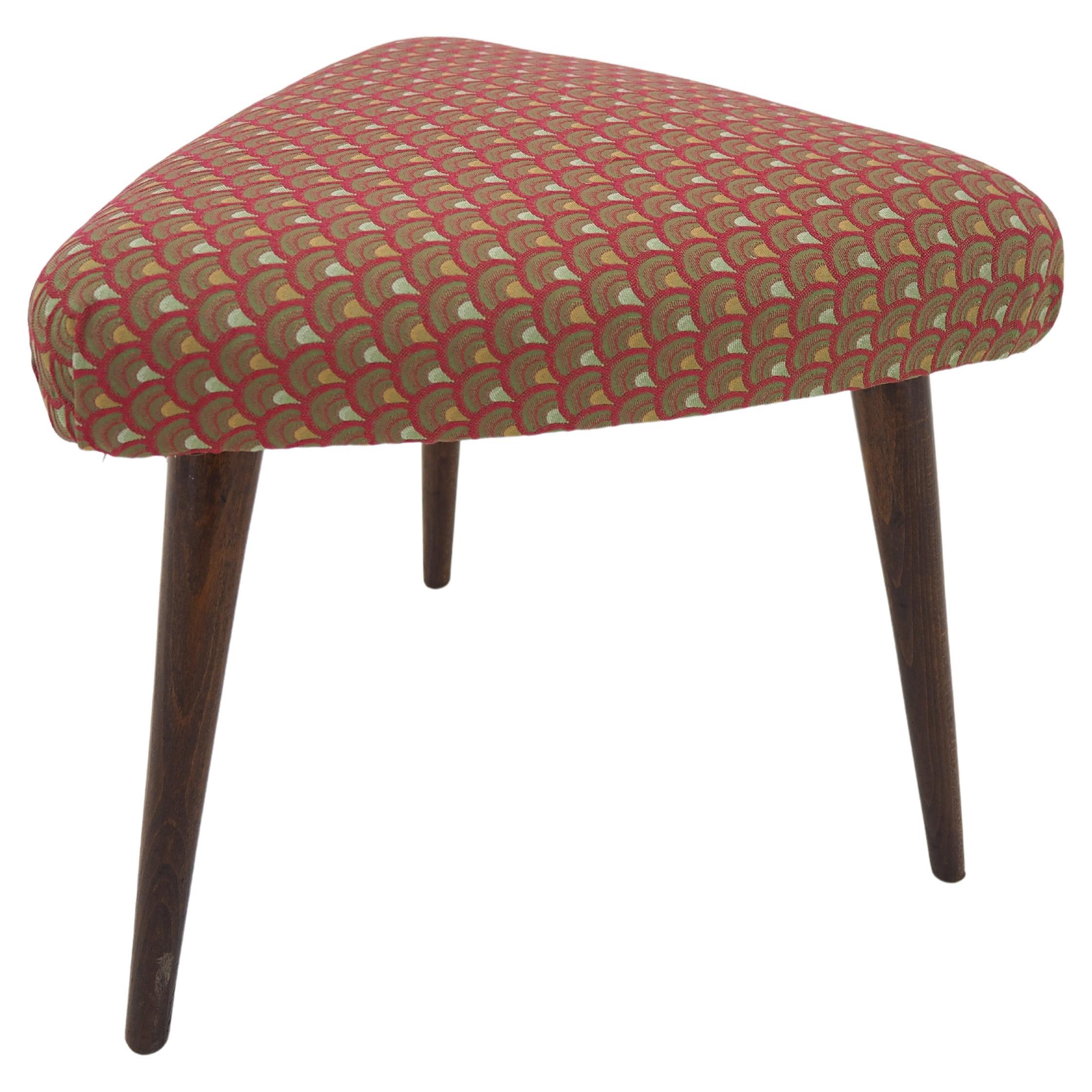 Midcentury Footstool, Europe, 1960s For Sale