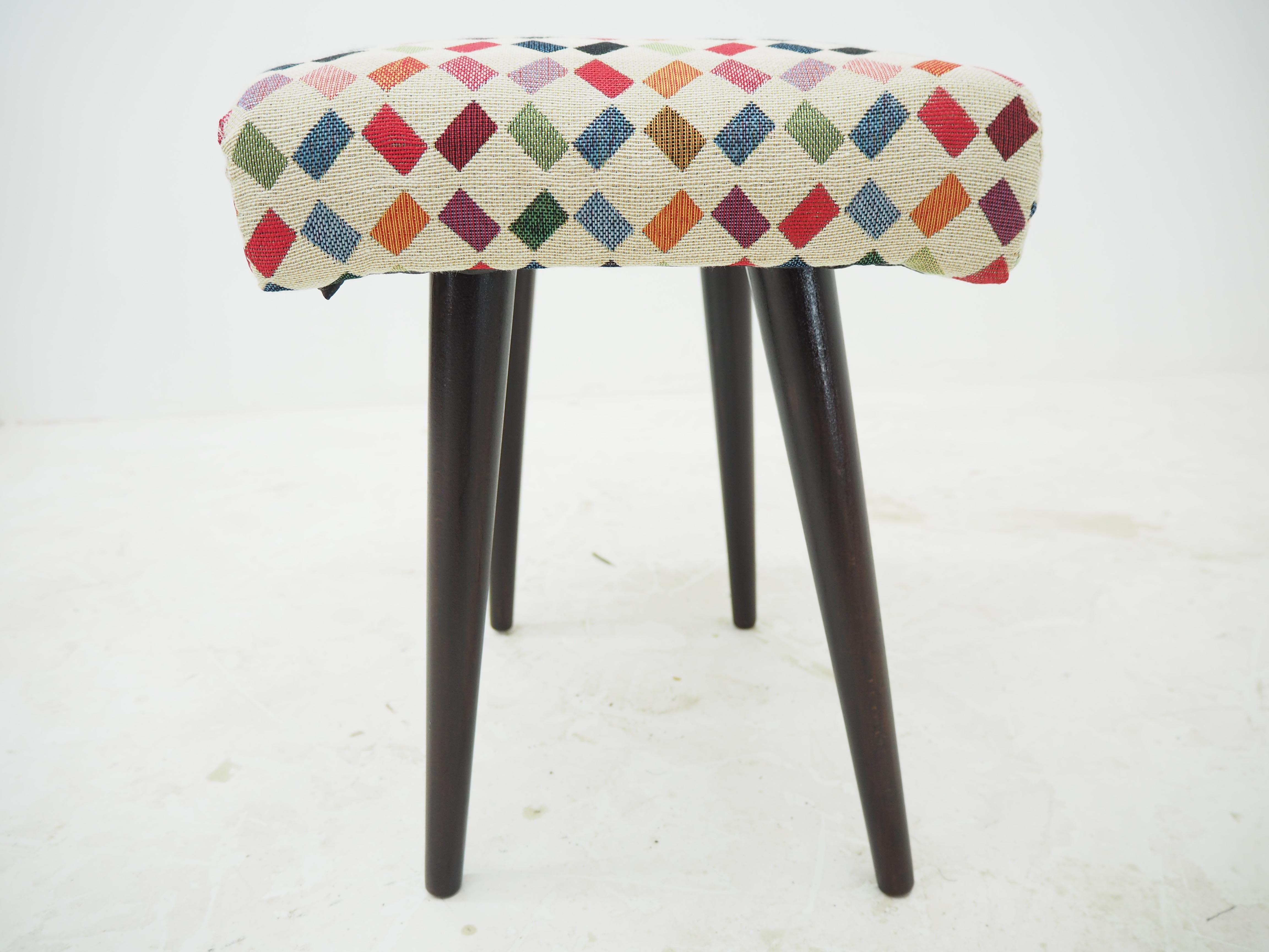 Midcentury Footstool, Stool, Europe, 1960s In Good Condition For Sale In Praha, CZ