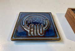 Midcentury Formica and Ceramic Box by Einar Johansen & Søholm for Torben Ørskov