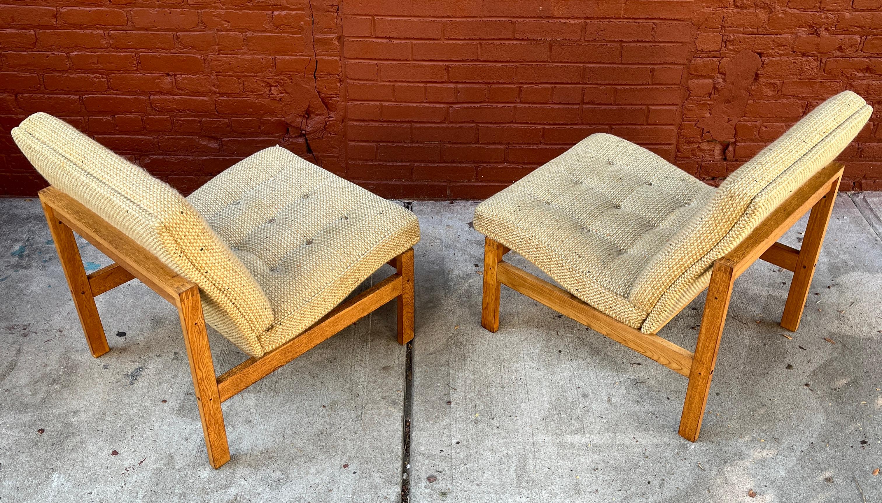 Midcentury France & Son Easy Chairs (pair) 7