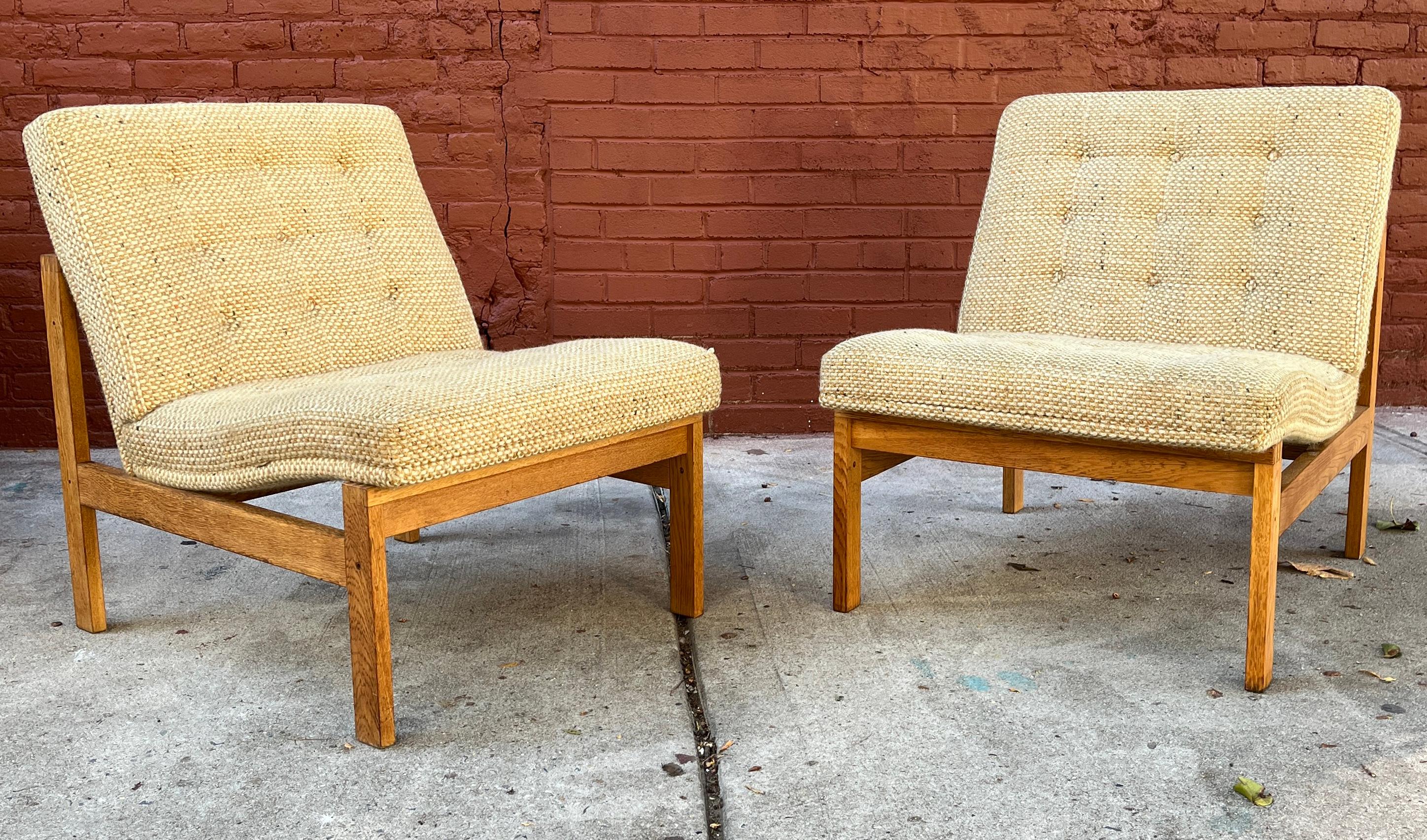 Midcentury France & Son Easy Chairs (pair) 10