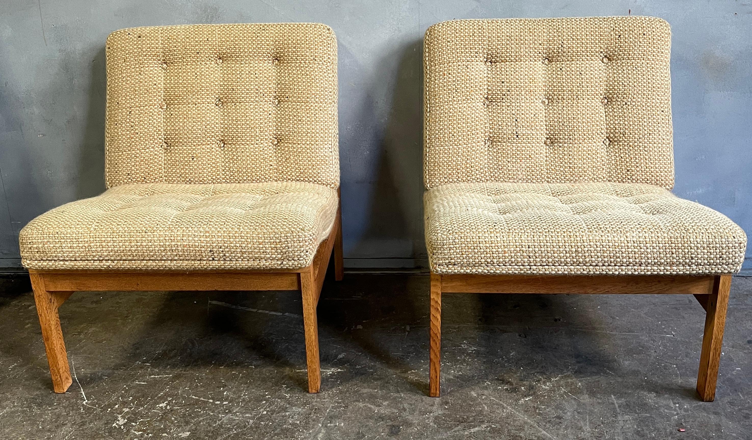 Midcentury France & Son Easy Chairs (pair) In Good Condition In BROOKLYN, NY