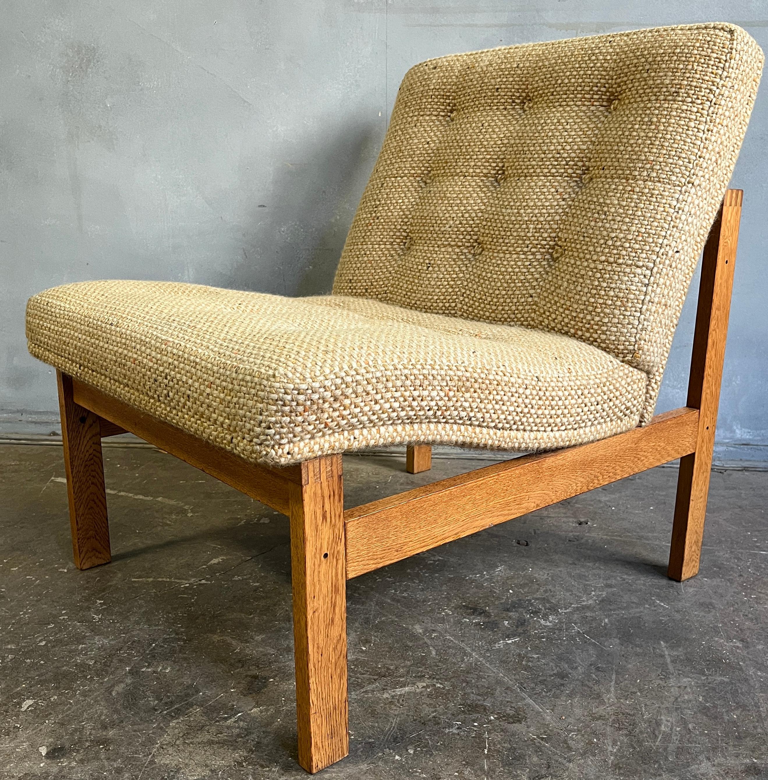 Upholstery Midcentury France & Son Easy Chairs (pair)