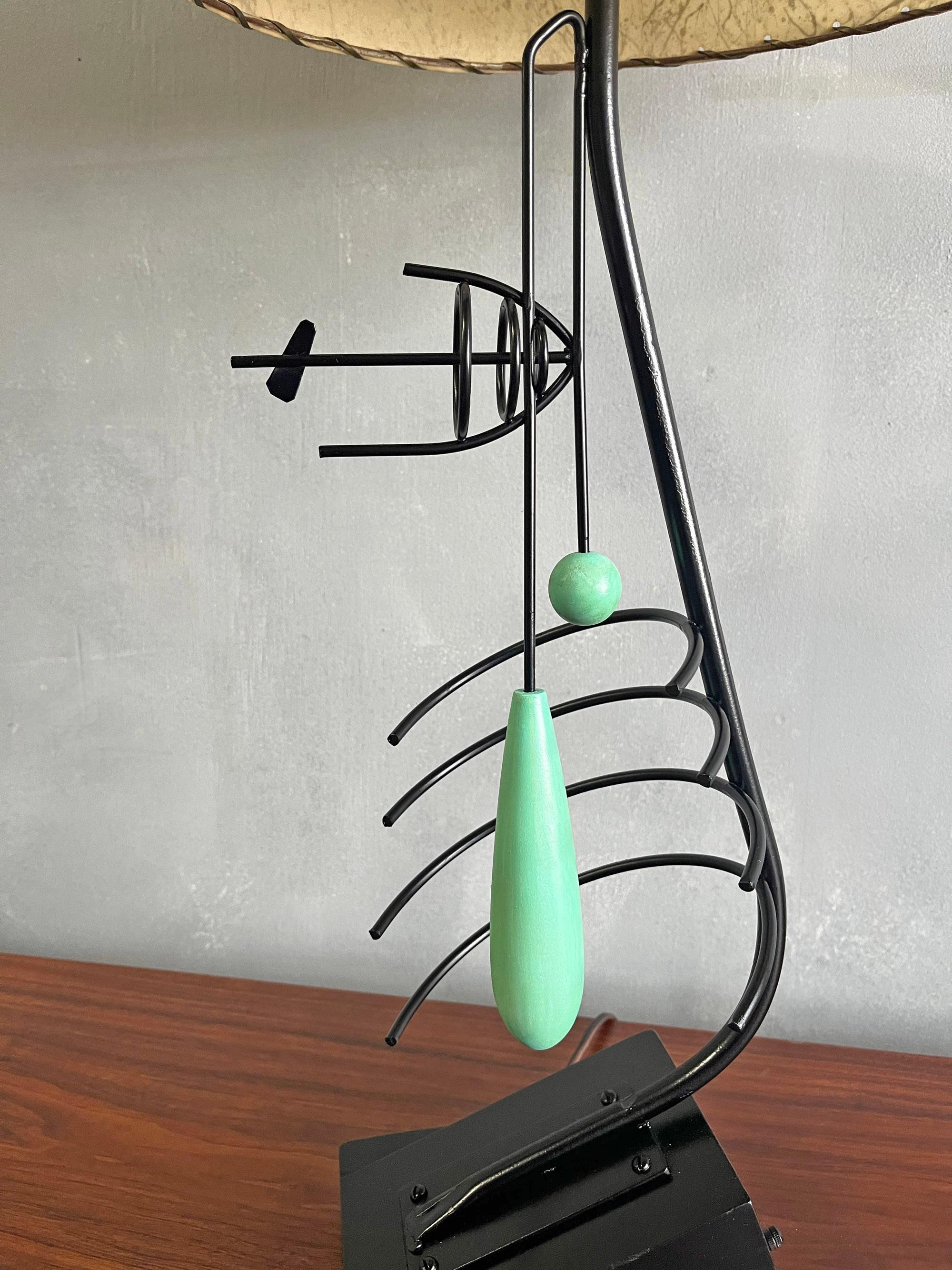 Mid-Century Modern Midcentury Frederick Weinberg Table Lamp For Sale