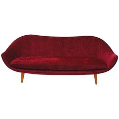 Midcentury Fredrik Kayser Sofa Model 860 for Vatne Møbelfabrikk 1960s, Norway