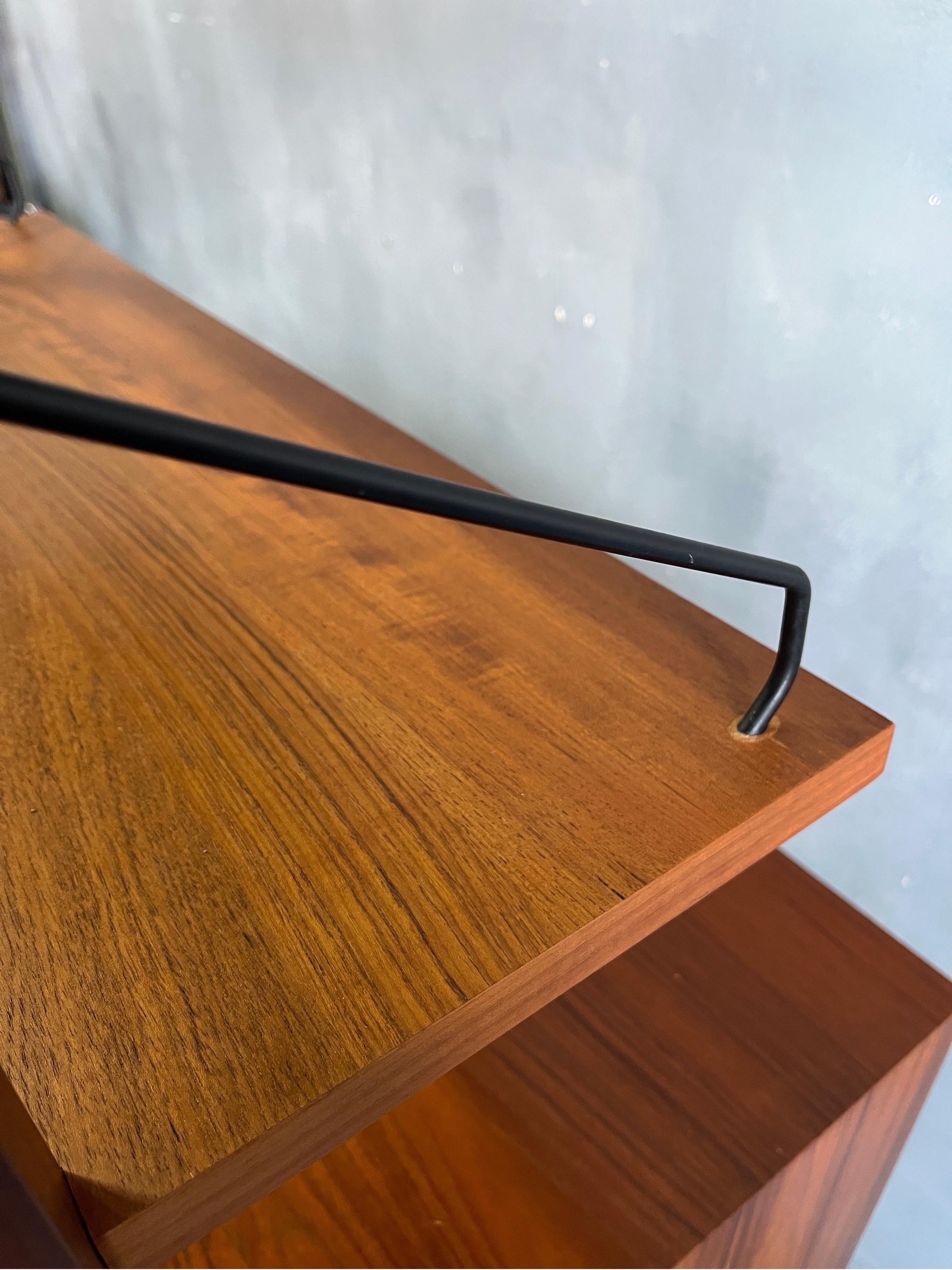 Midcentury Free Standing Cado Wall Unit 4