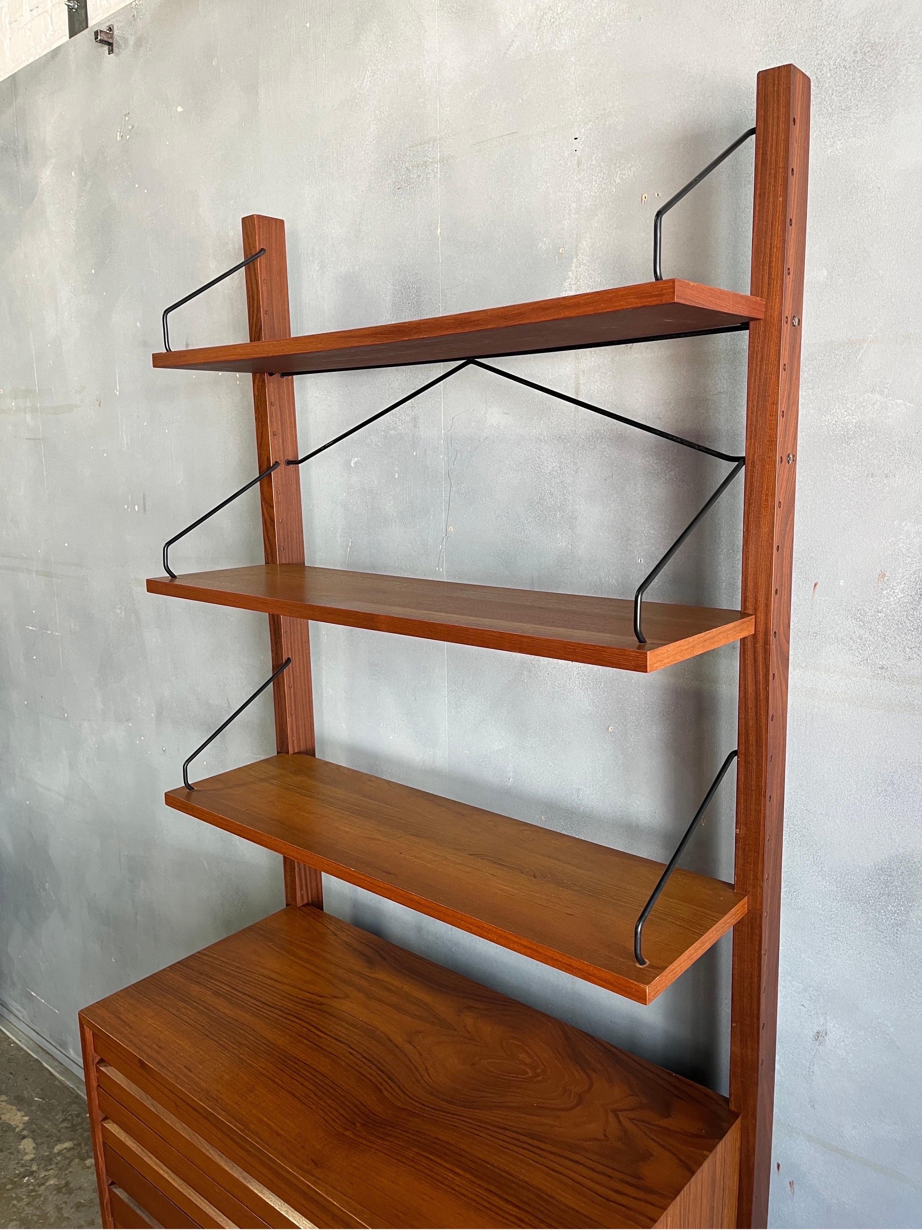 Mid-Century Modern Midcentury Free Standing Cado Wall Unit