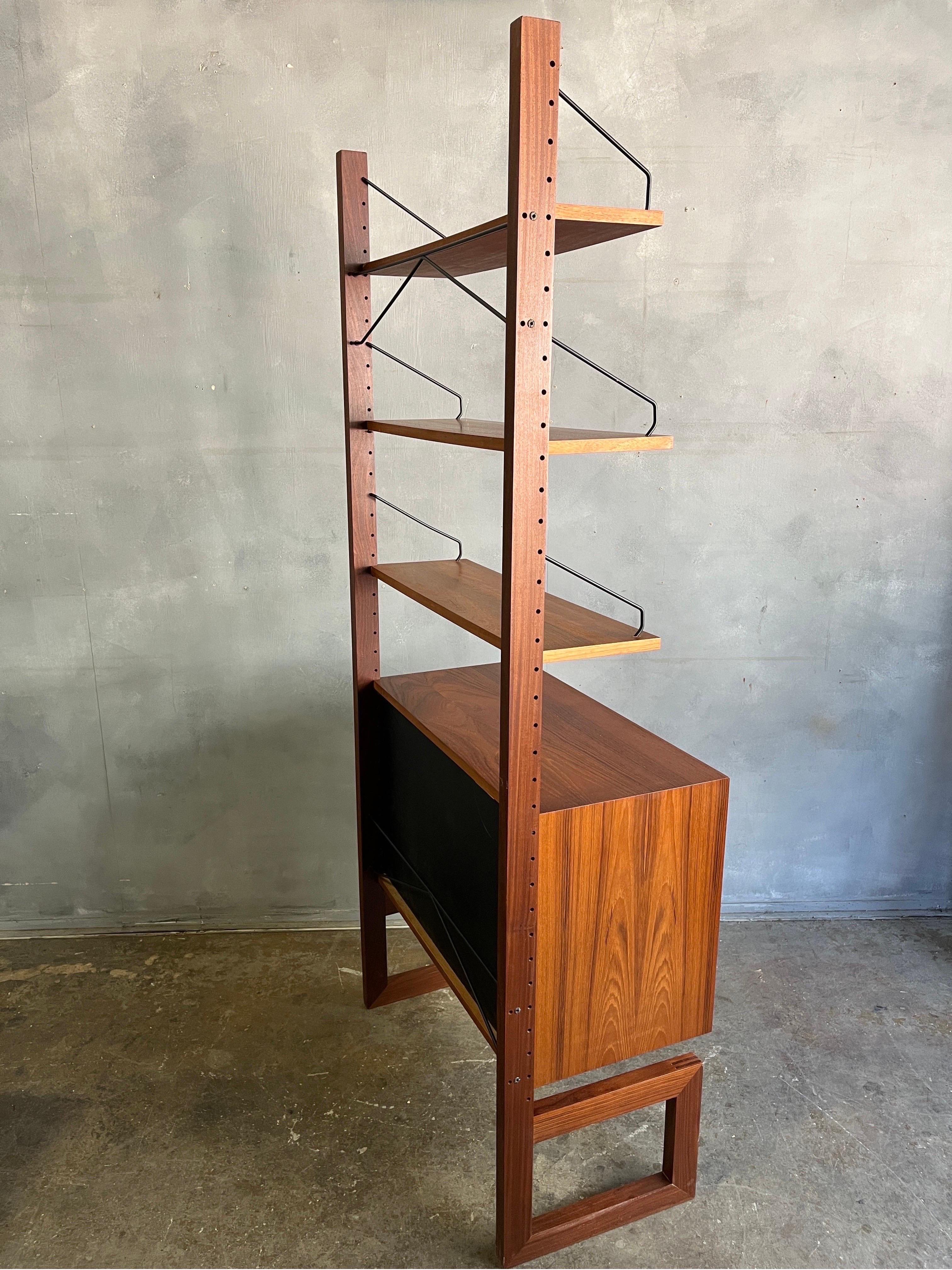 Midcentury Free Standing Cado Wall Unit 1