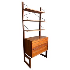 Midcentury Free Standing Cado Wall Unit