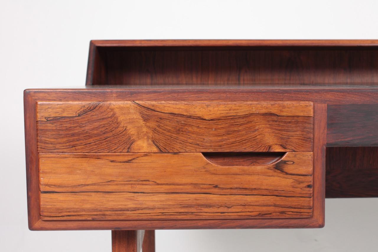 Midcentury Freestanding Desk in Rosewood by Kurt Østervig, Danish Design, 1950s 2