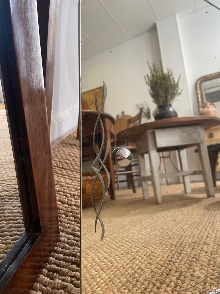 Stile provenzale specchio da bistrot francese del medioevo in vendita