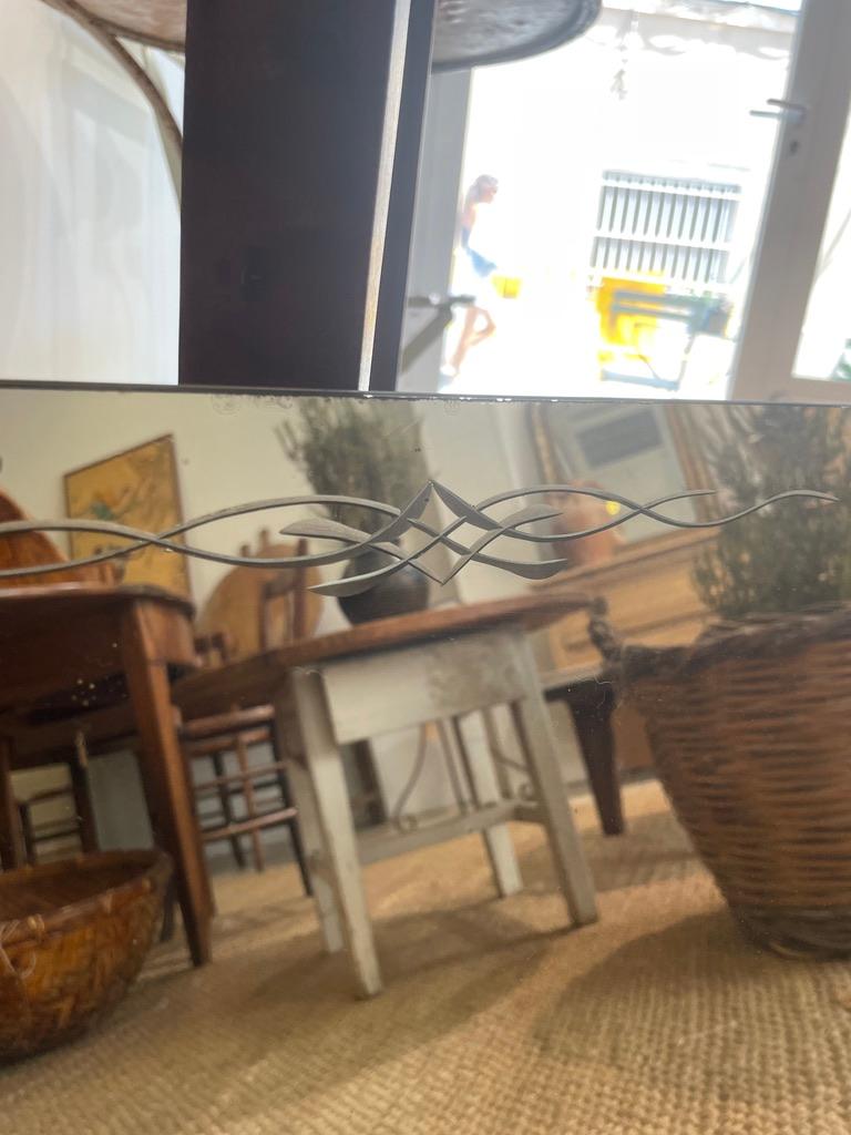 Francese specchio da bistrot francese del medioevo in vendita