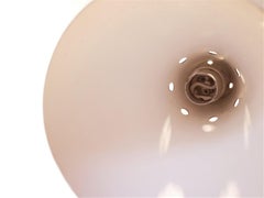 Midcentury French Black and Brass Articulated Wall Arm Lamp