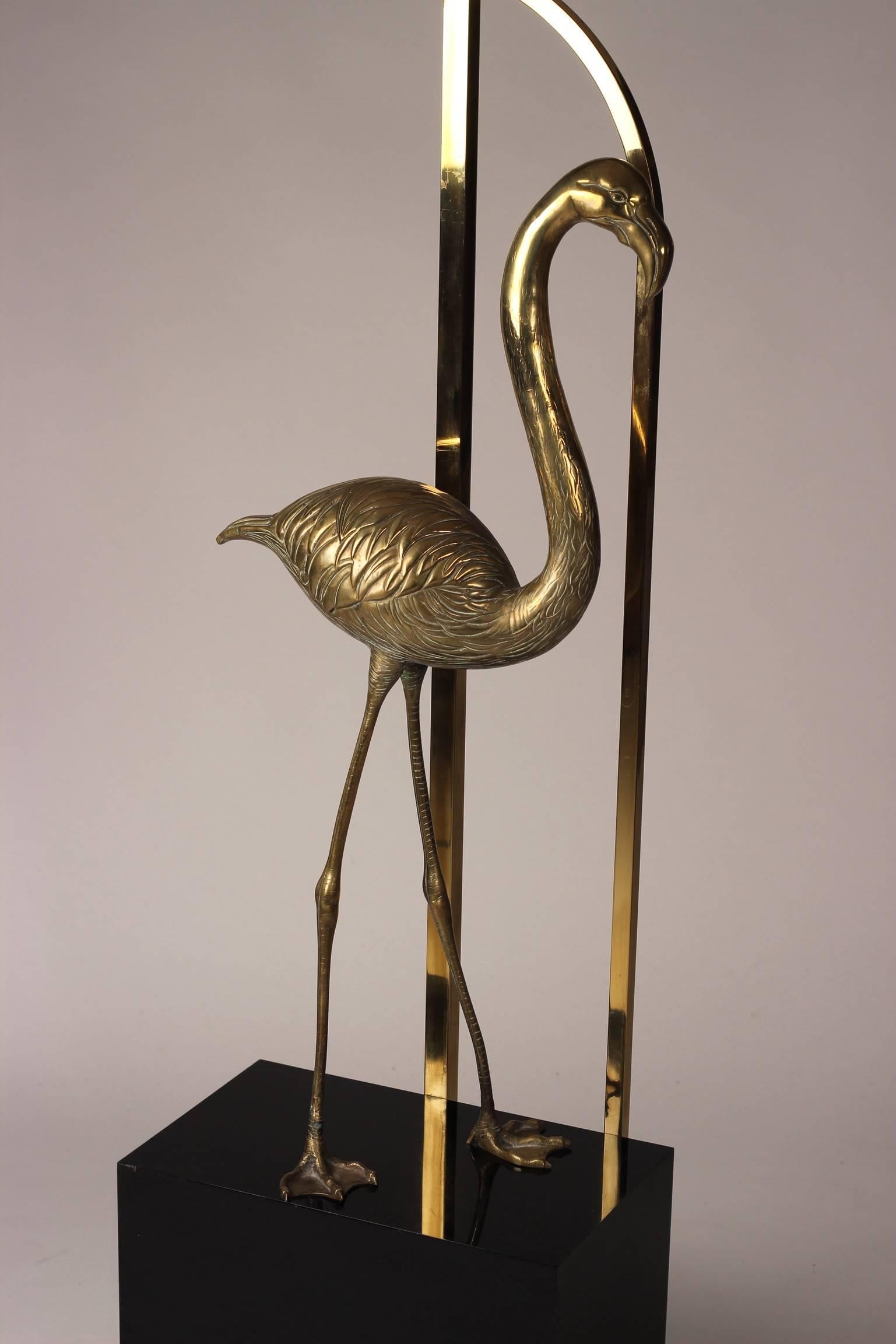 flamingo floor lamp