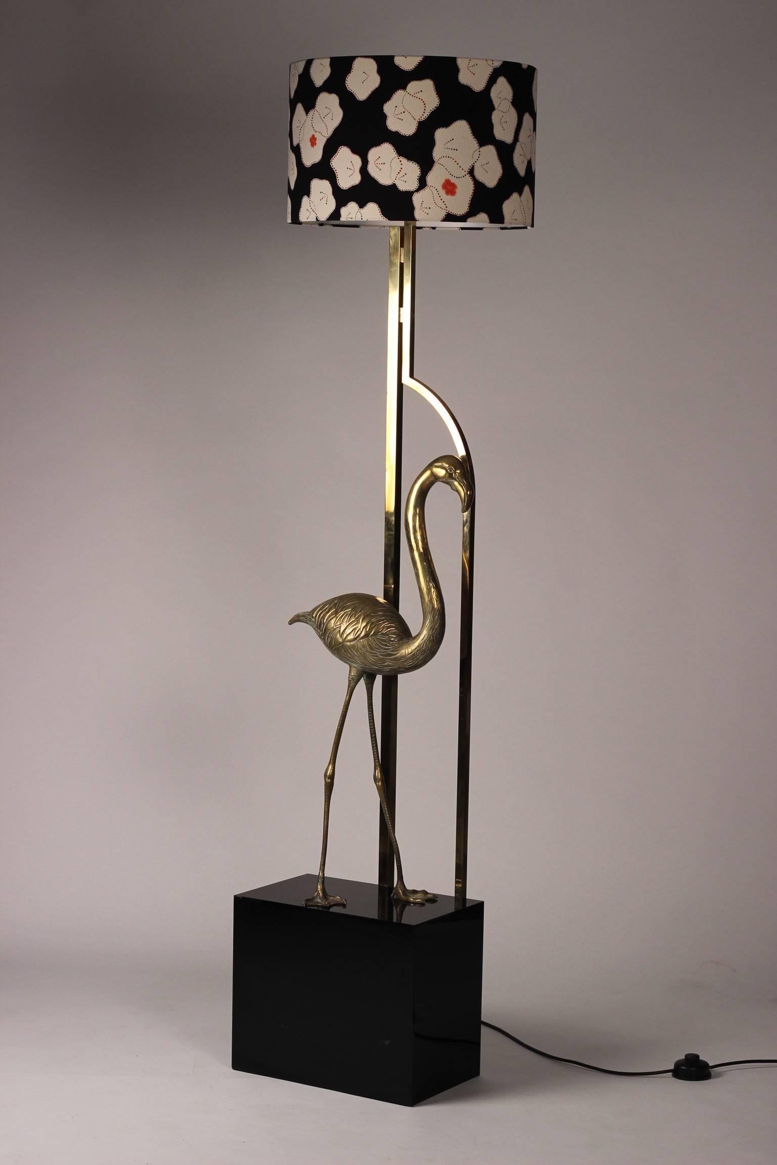 Mid Century Modern Floor Lamp in the Style of Maison Charles In Good Condition In London, GB