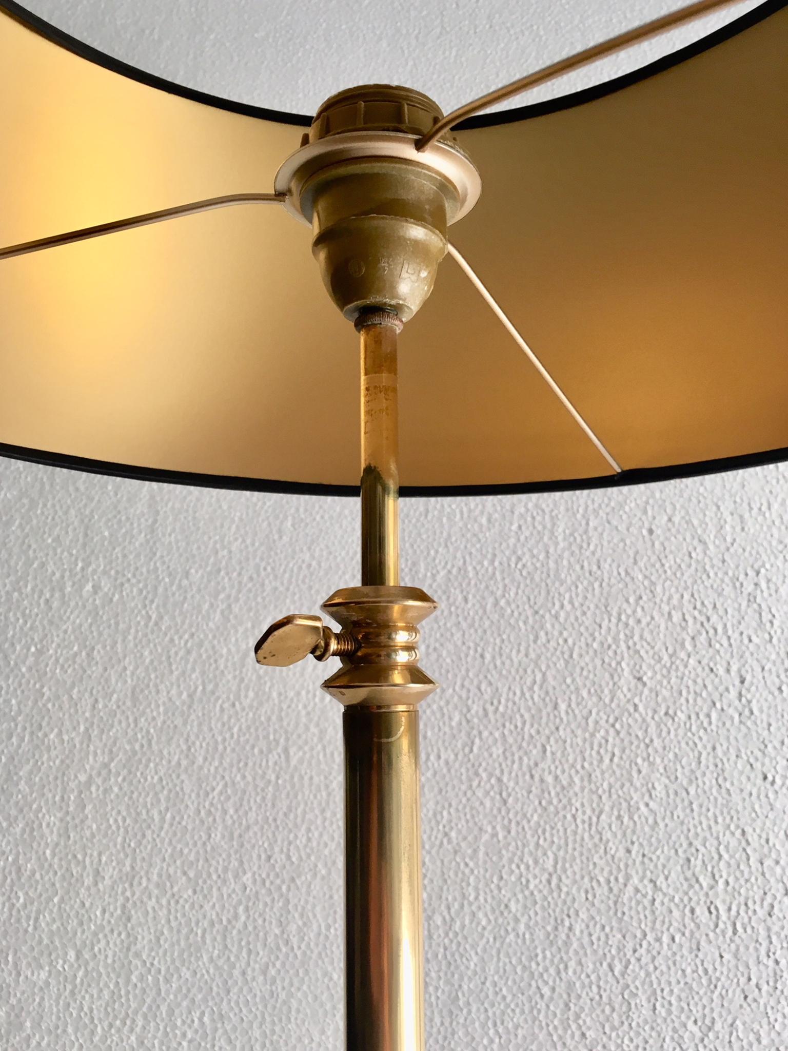 Mid-Century Modern Midcentury French Brass Floor Lamp