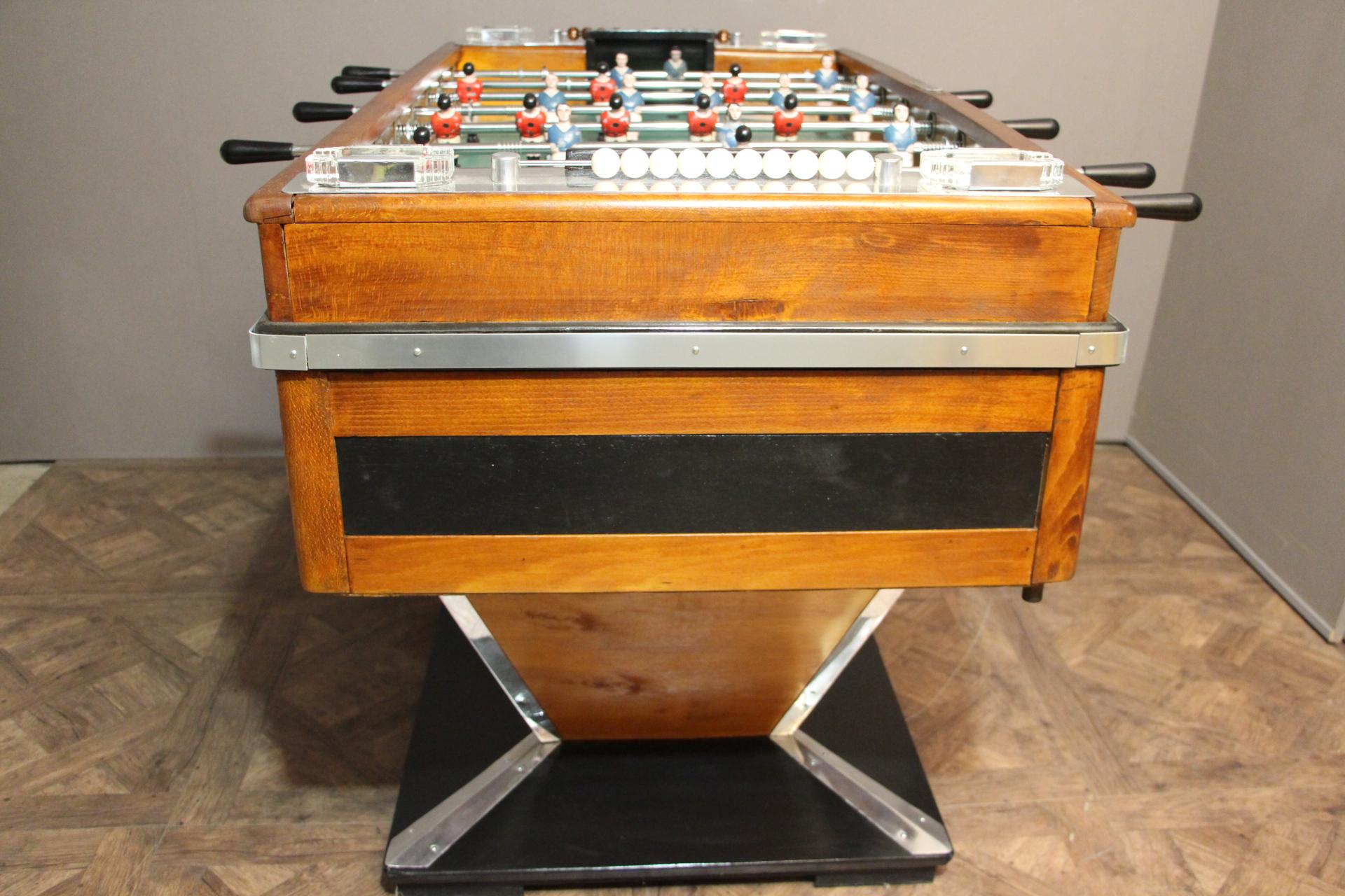 Midcentury French Cafe's Foosball Table 1