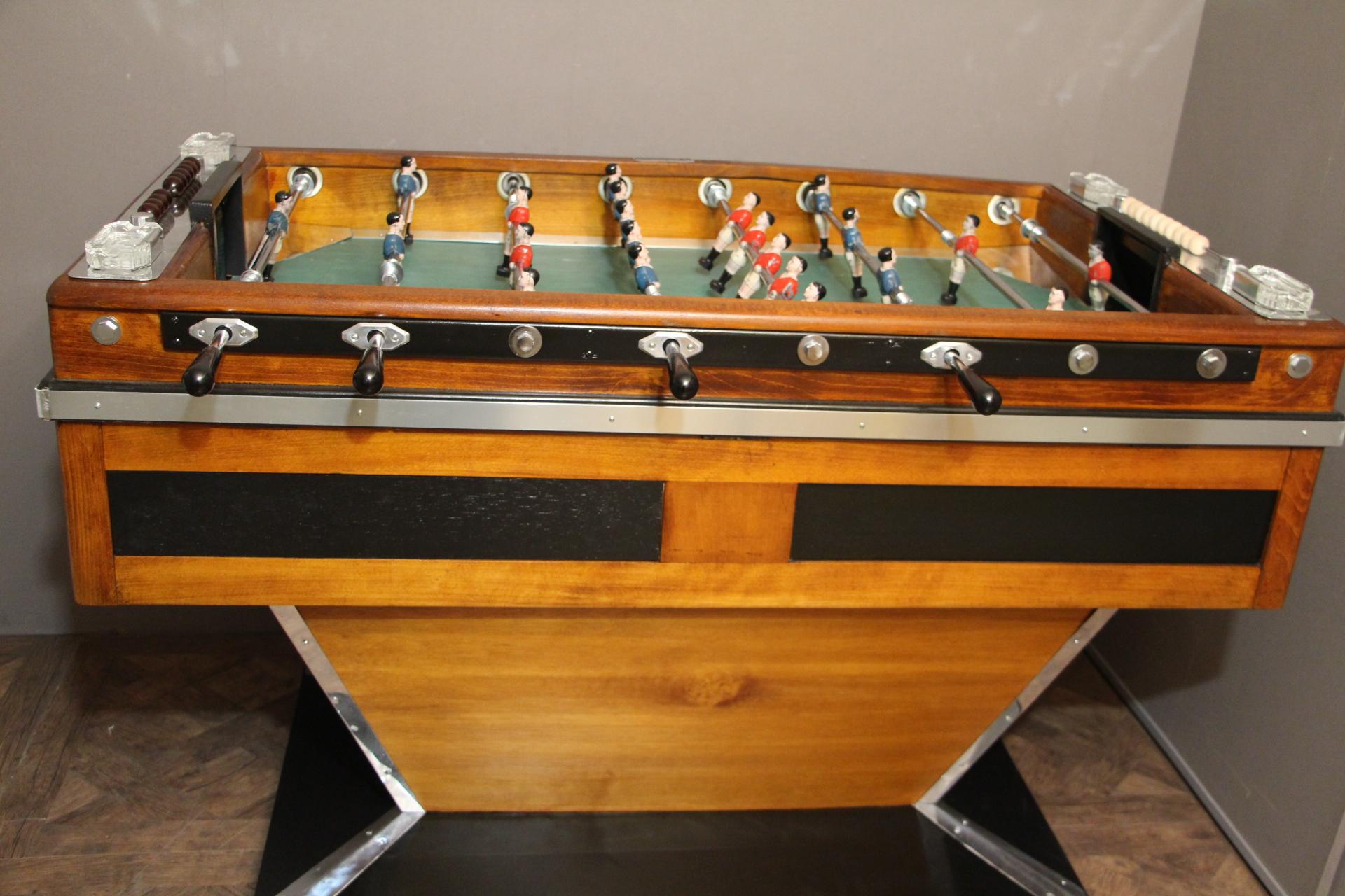Midcentury French Cafe's Foosball Table 3