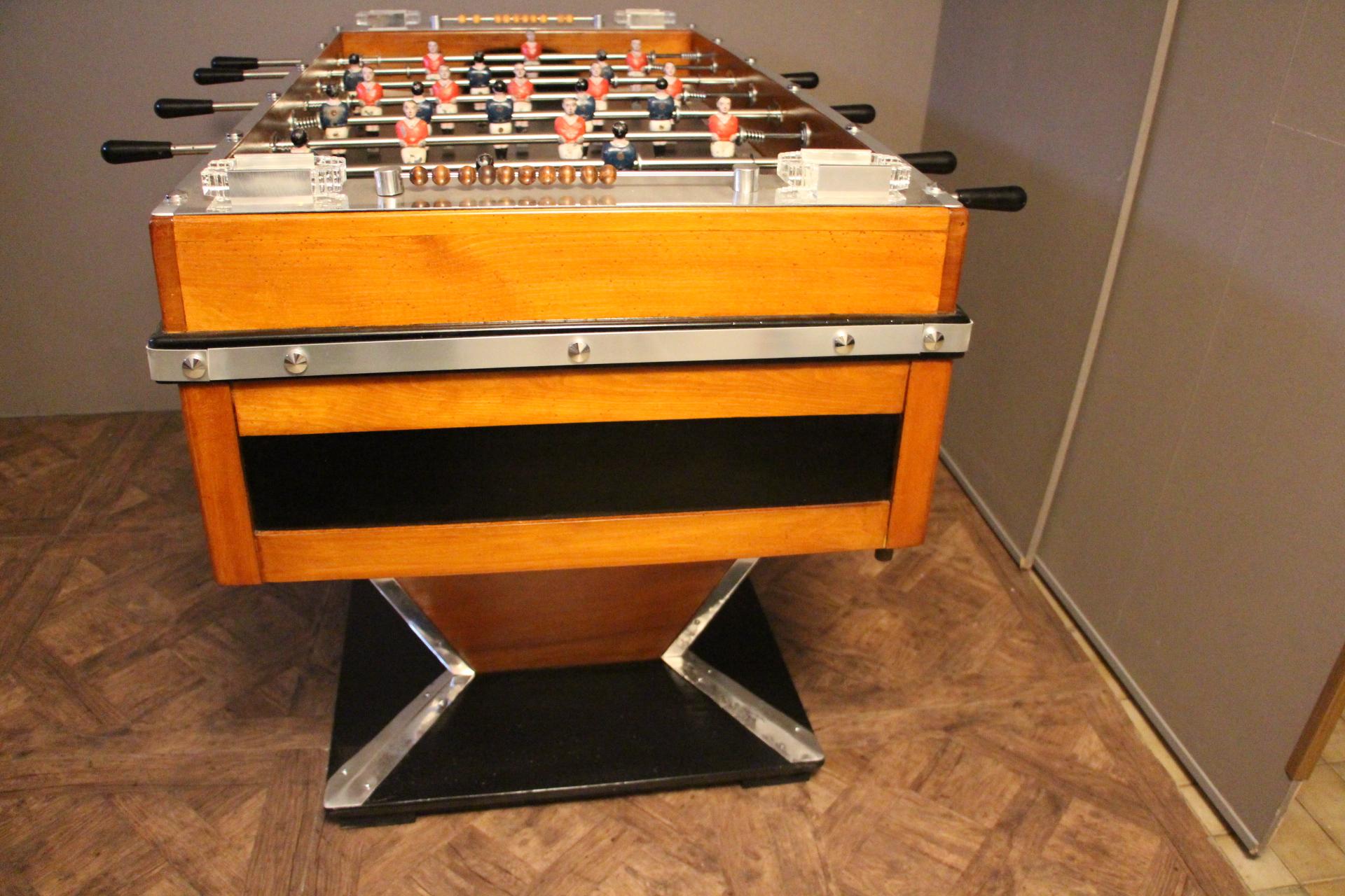 Midcentury French Cafe's Foosball Table, Soccer Table, Football Table 3