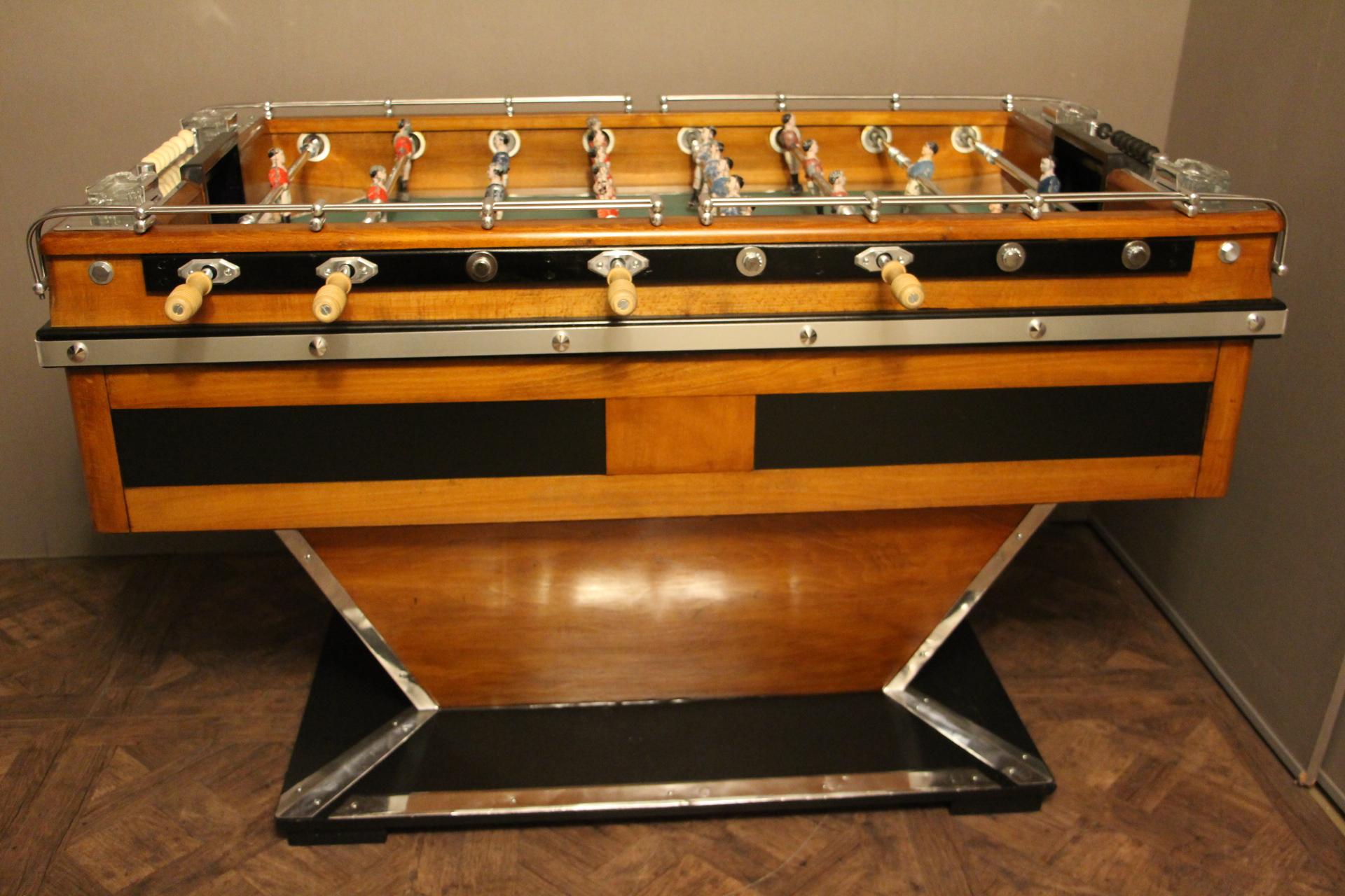 Midcentury French Cafe's Foosball Table, Soccer Table, Football Table 4