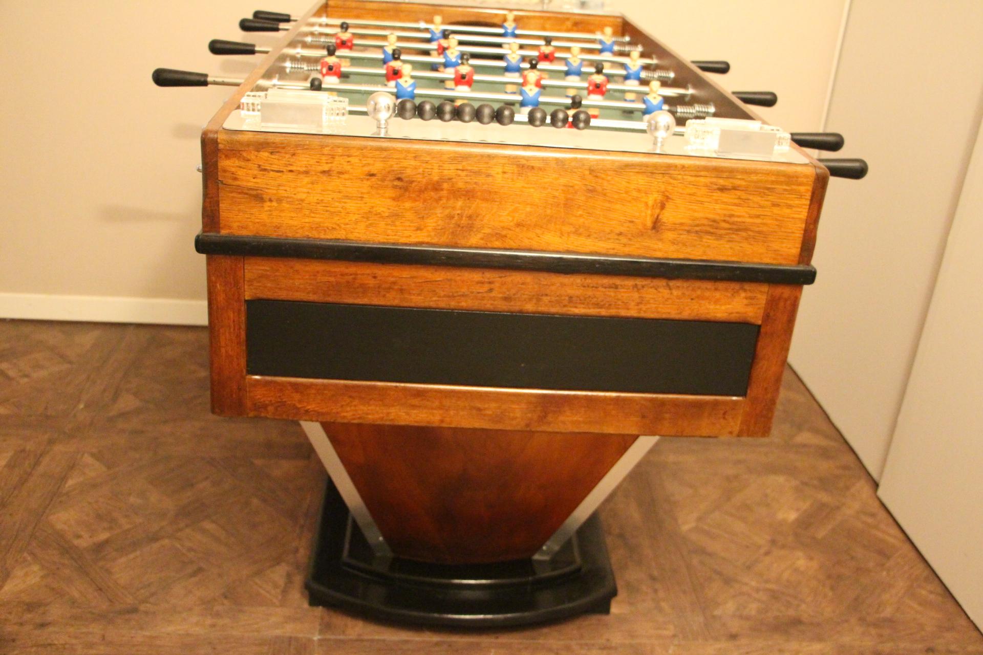 Midcentury French Cafe's Foosball Table, Soccer Table, Football Table 7