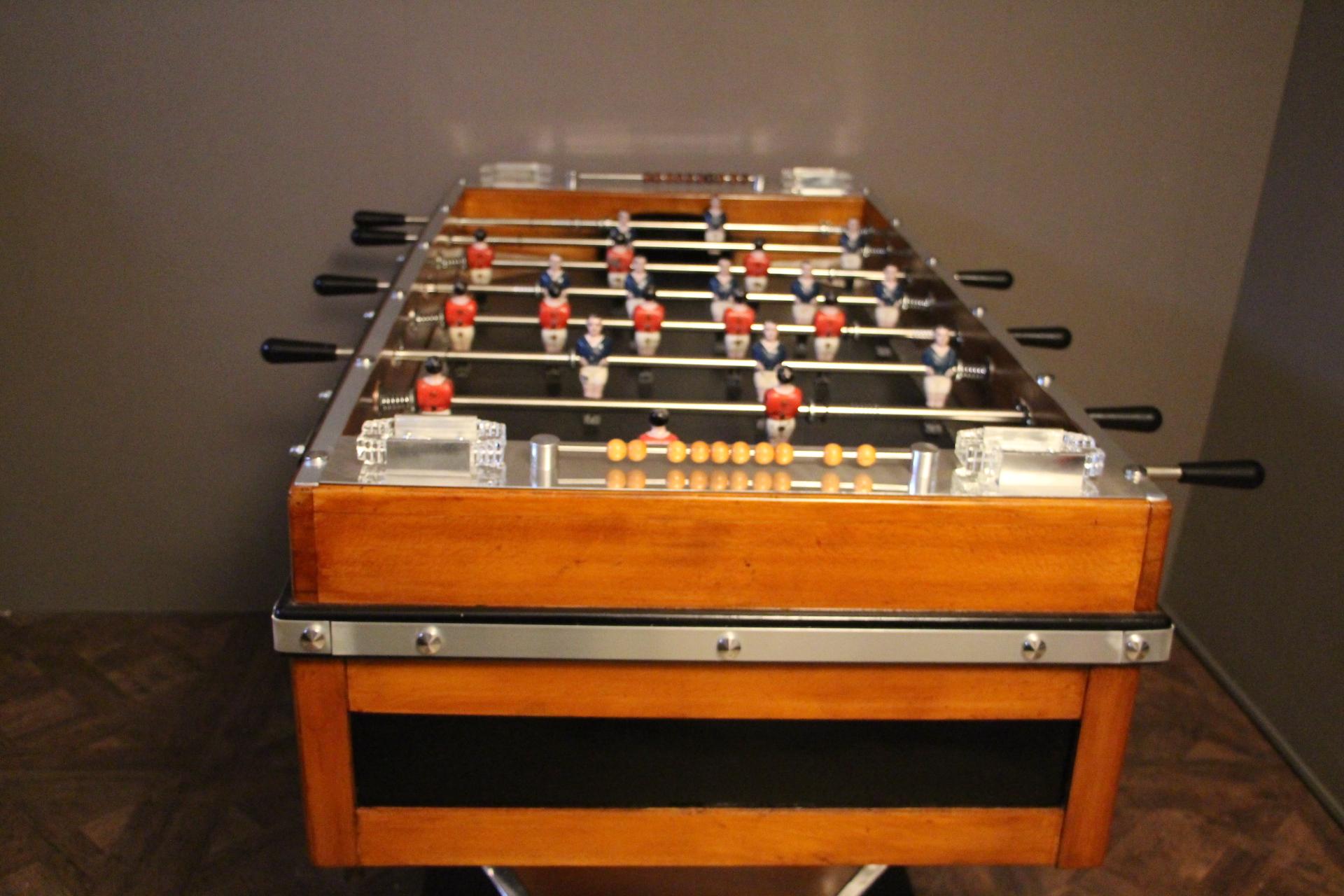 Midcentury French Cafe's Foosball Table, Soccer Table, Football Table 7
