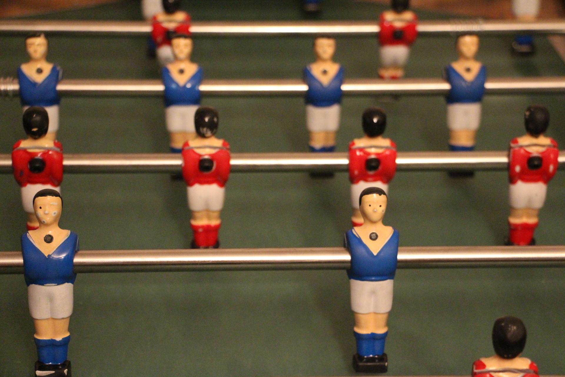 Midcentury French Cafe's Foosball Table, Soccer Table, Football Table 9