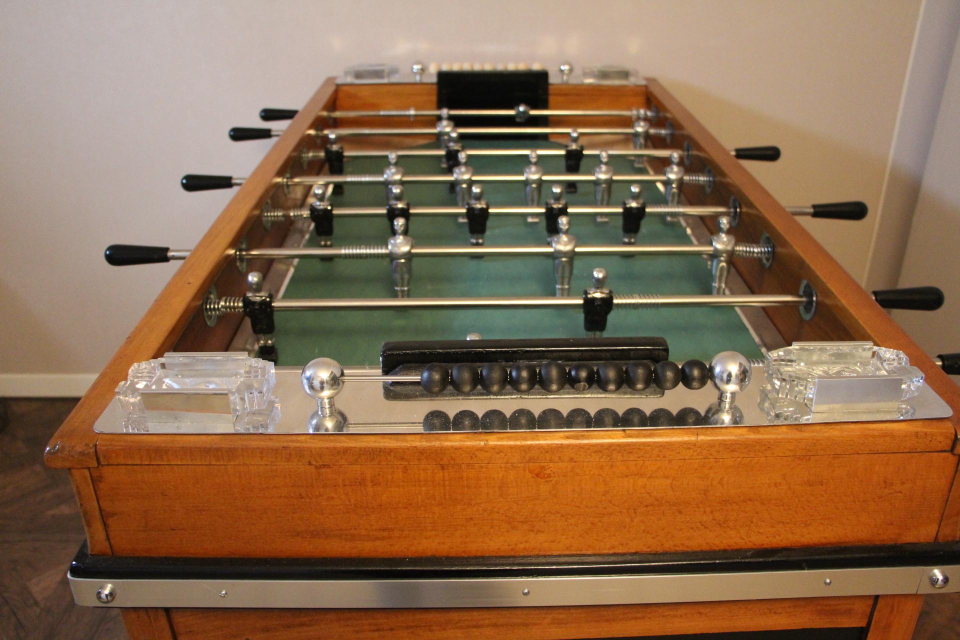Midcentury French Cafe's Foosball Table, Soccer Table, Football Table 9