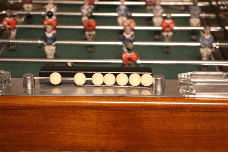 Midcentury French Cafe's Foosball Table, Soccer Table, Football Table