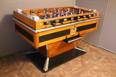 Midcentury French Cafe's Foosball Table, Soccer Table, Football Table