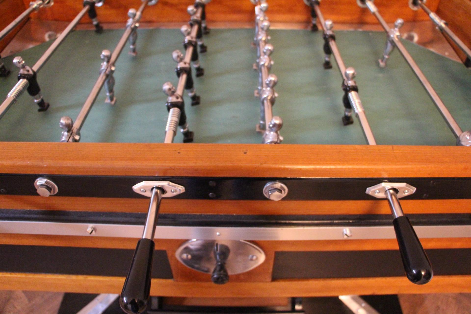 Midcentury French Cafe's Foosball Table, Soccer Table, Football Table 1