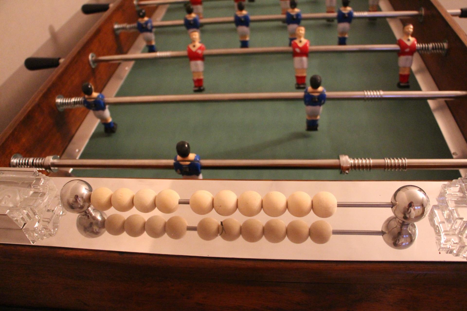 Midcentury French Cafe's Foosball Table, Soccer Table, Football Table 2