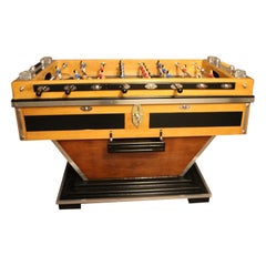 Midcentury French Cafe's Foosball Table, Soccer Table, Football Table