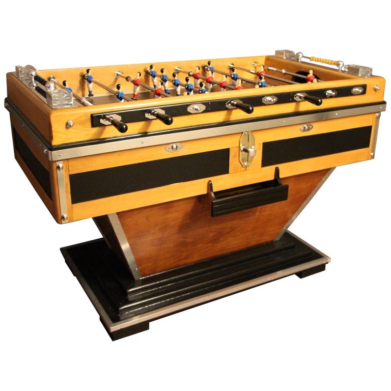 Midcentury French Cafe's Foosball Table, Soccer Table, Football Table