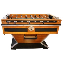 Used Midcentury French Cafe's Foosball Table, Soccer Table, Football Table