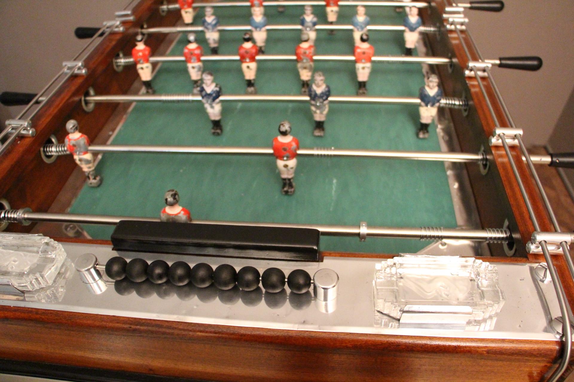 Midcentury French Cafe's Foosball Table, Soccer Table, Football Table 2