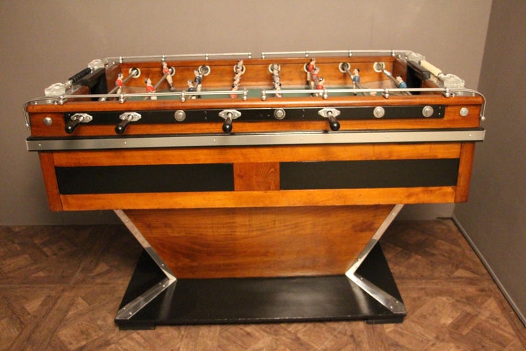 Midcentury French Cafe's Foosball Table, Soccer Table, Football Table