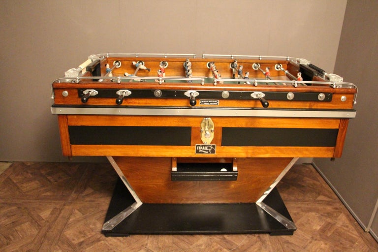 Midcentury French Cafe's Foosball Table, Soccer Table, Football Table