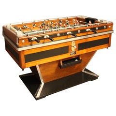 Vintage Midcentury French Cafe's Foosball Table, Soccer Table, Football Table