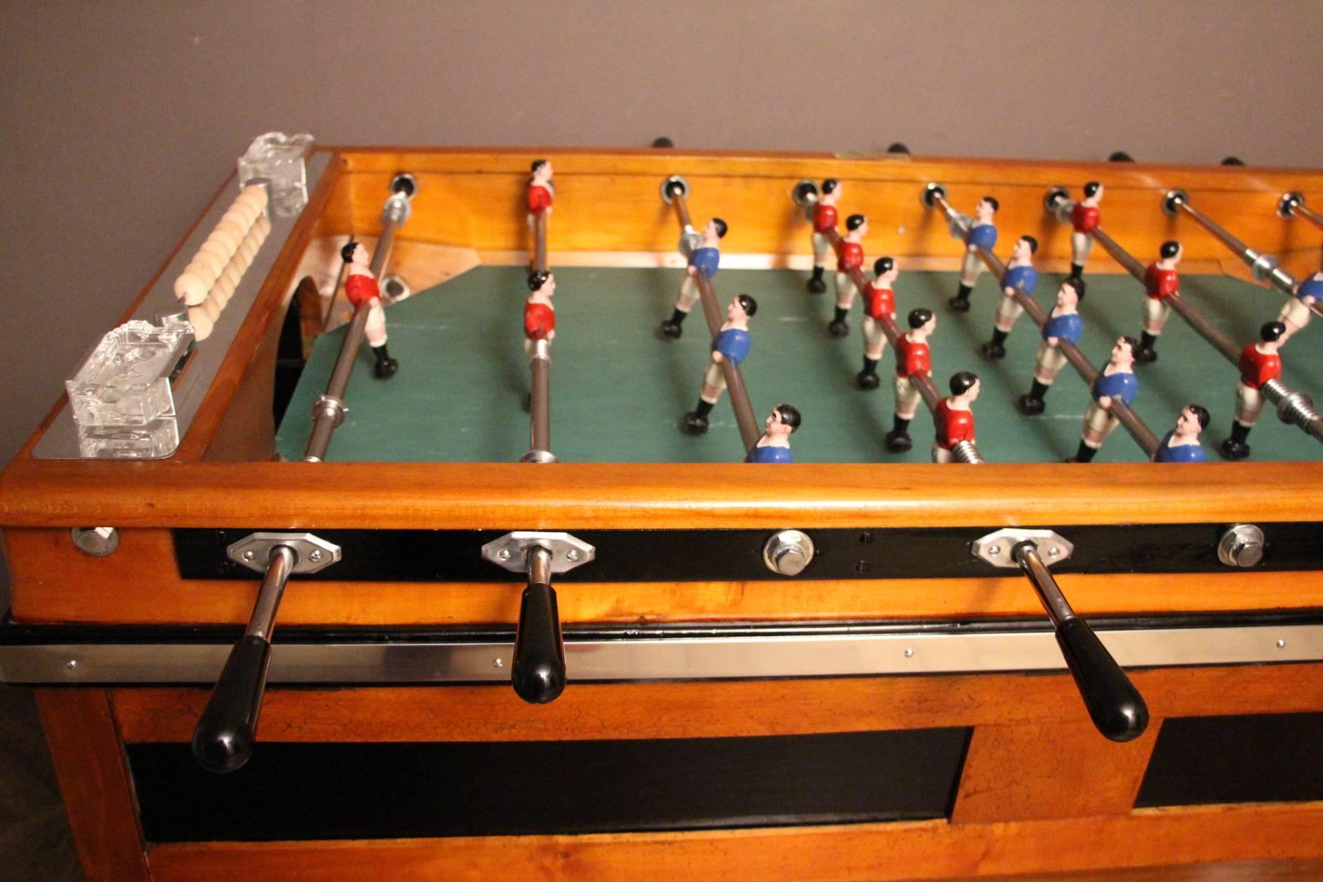 Midcentury French Café's Foosball Table 2